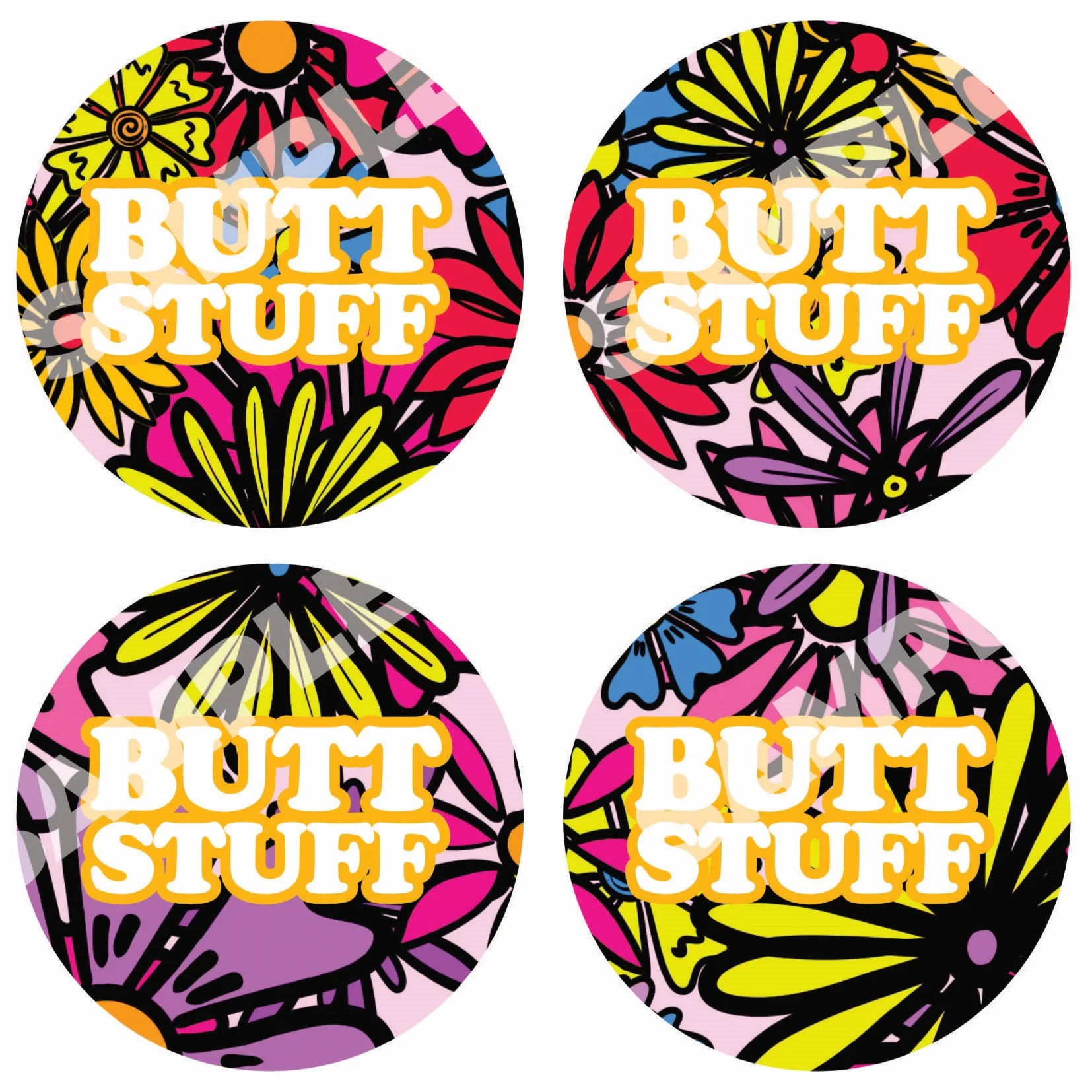 Butt Stuff - Sticker Sheet - Image 2