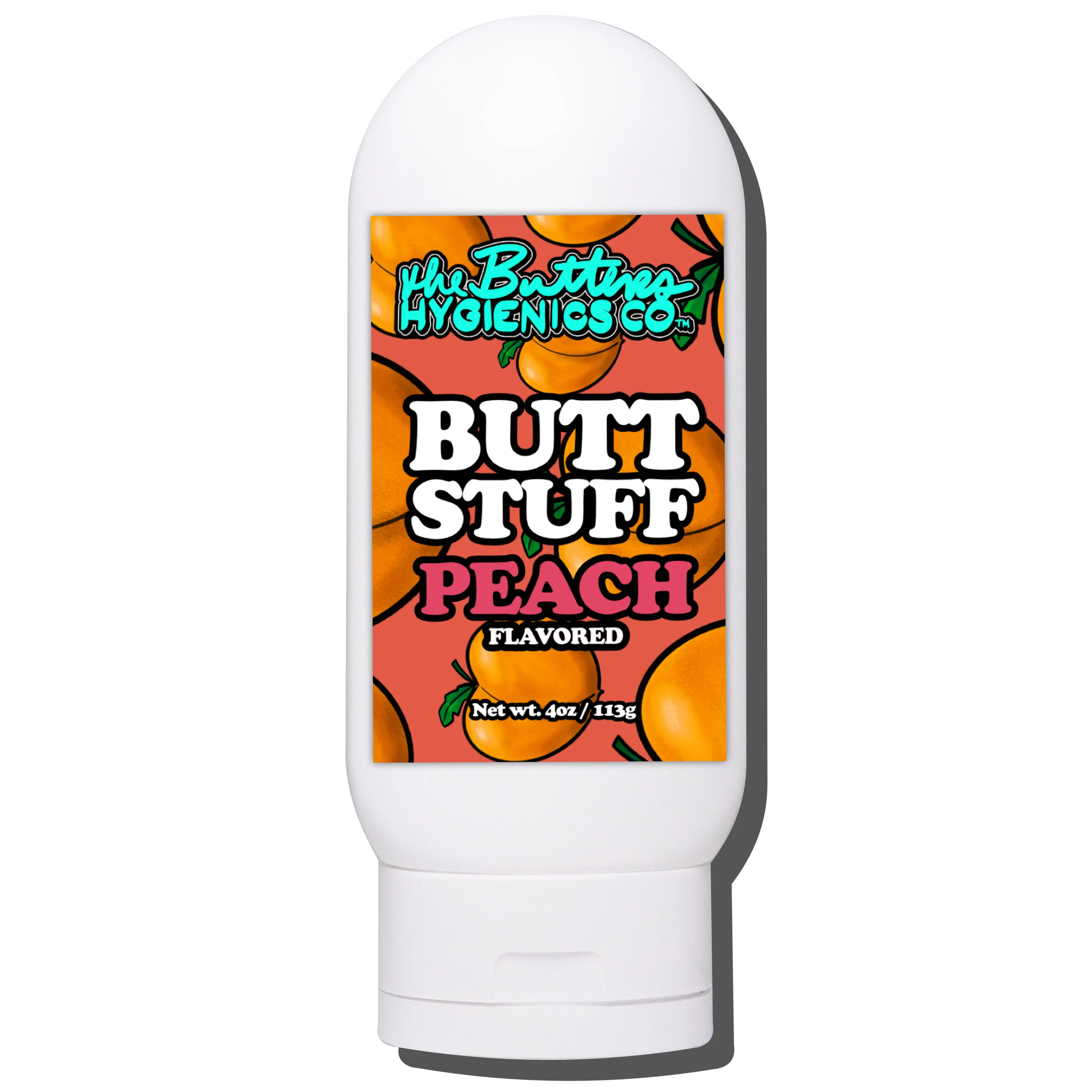 BUTT STUFF FLAVORED: PEACH - The World's Best Tasting Lube for Analingus - Image 2