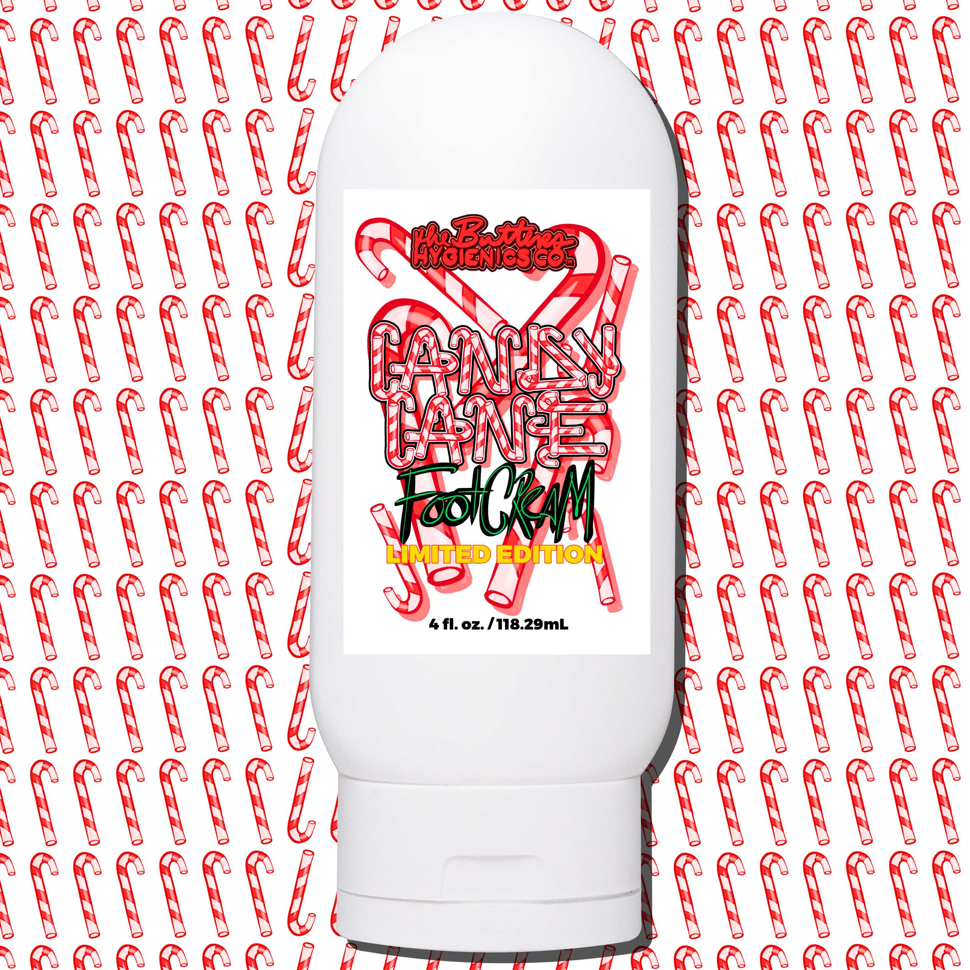Candy Cane Foot 🦶 Cream w/ Shea & Peppermint