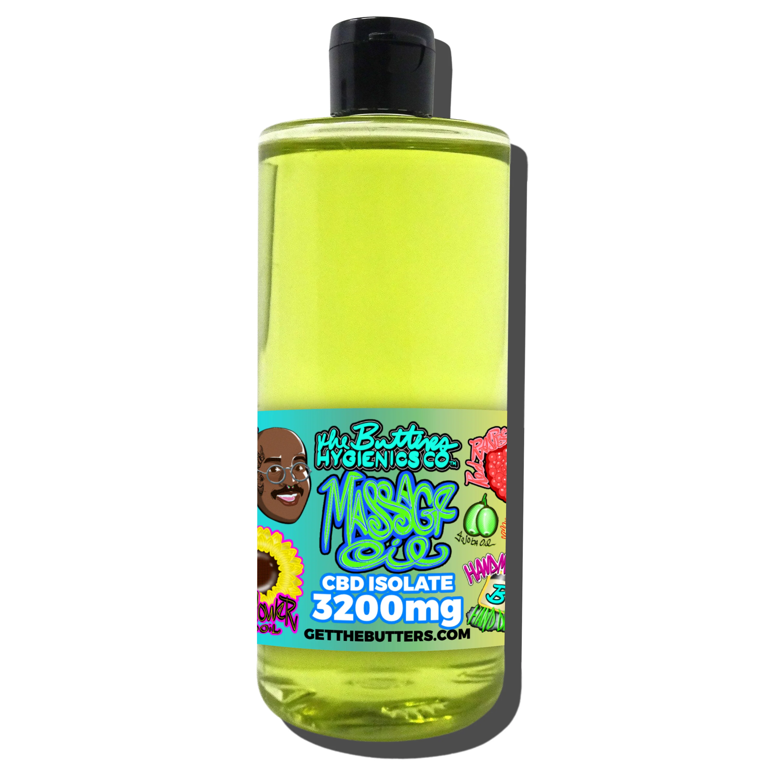 CBD Body Work and Massage Oil💆 | Sunflower X Grapeseed w Red Raspberry Seed Oil (Nut Free)