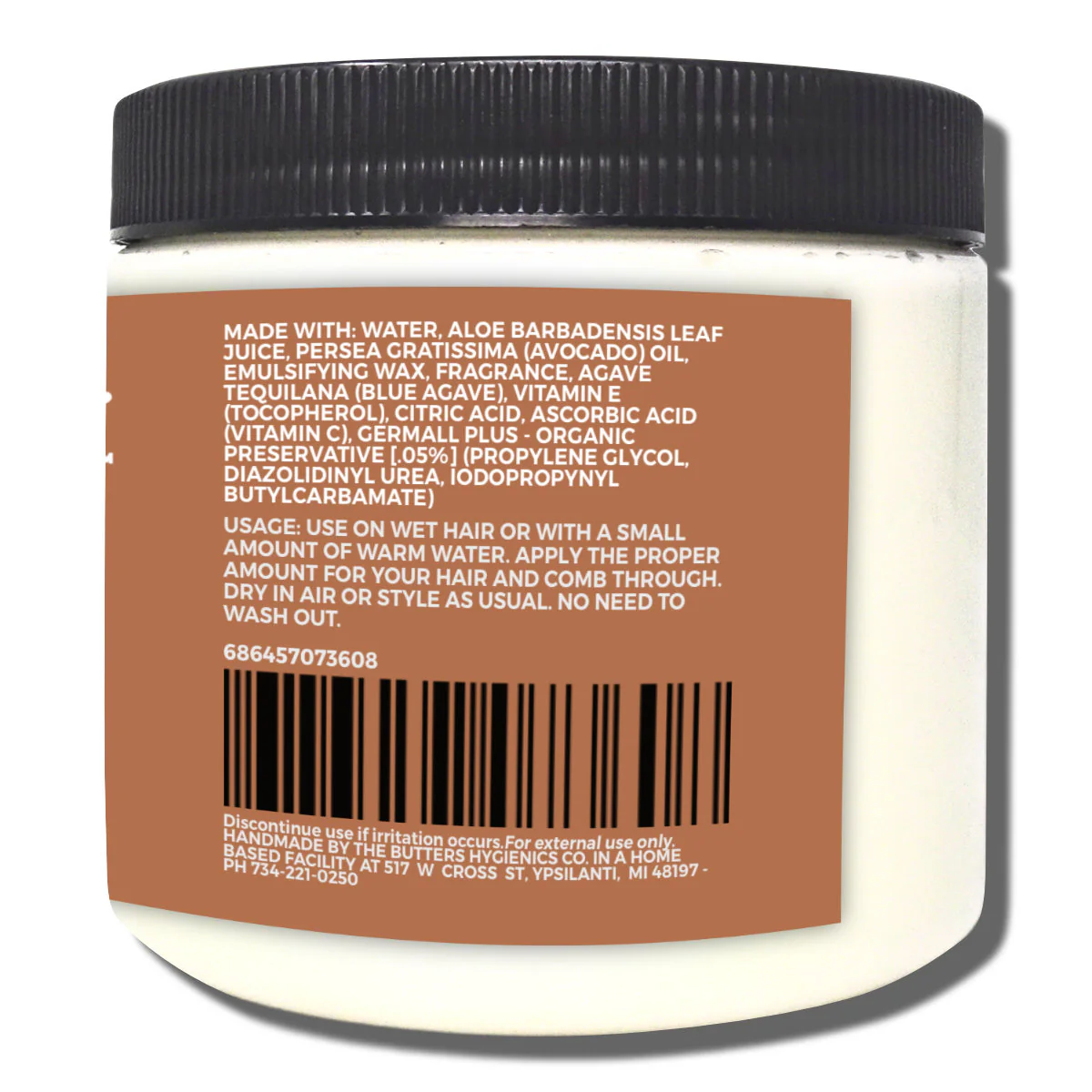 Nappy N' Happy Deep Conditioning Leave-In | Agave X Avocado Oil ๐ฅ - Image 4