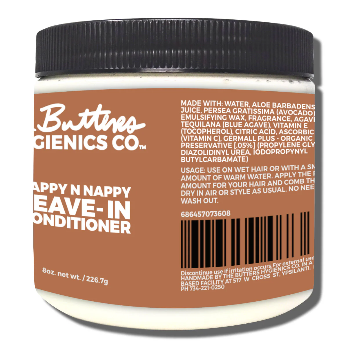 Nappy N' Happy Deep Conditioning Leave-In | Agave X Avocado Oil ๐ฅ - Image 5